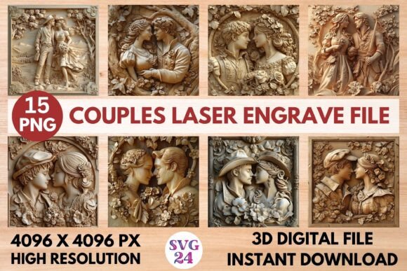 Couples Laser Engrave File: A Creative Solution for Personalized Design