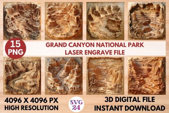 Grand Canyon National Park Laser Engrave