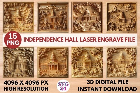 Independence Hall Laser Engrave File: A Strategic Tool for Creative Professionals
