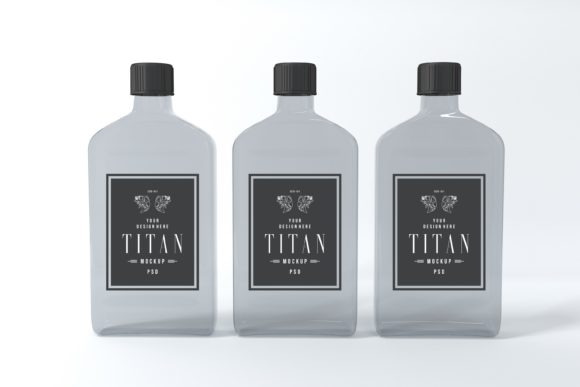 Titan Three Bottle Mockup: A Powerful Tool for Branding and Product Presentation