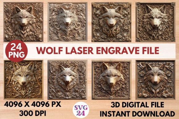 Wolf Laser Engrave File: A Versatile Digital Tool for Modern Creators